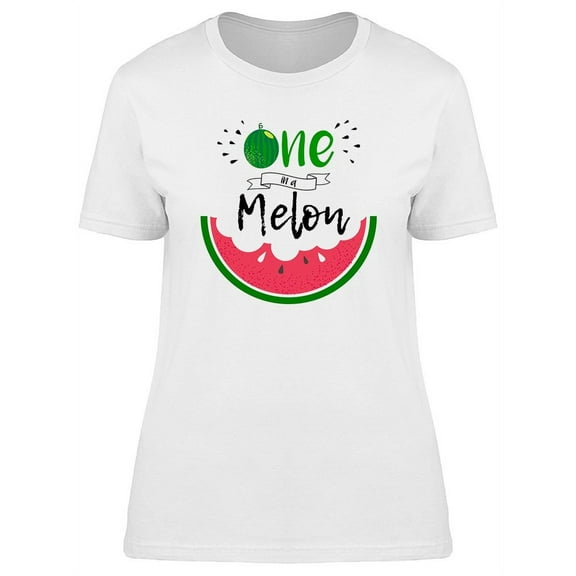 Funny One In A Melon Graphic T-Shirt Women -Image by Shutterstock, Female Small