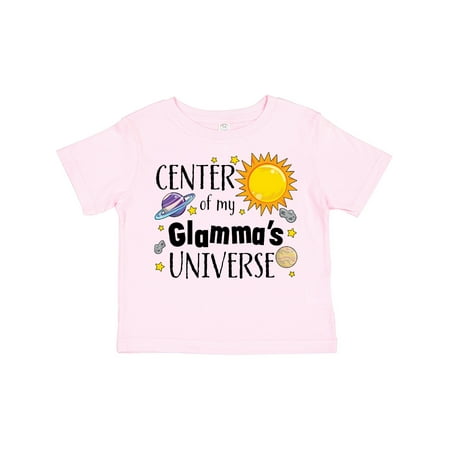 

Inktastic Center of My Glamma s Universe Gift Toddler Boy or Toddler Girl T-Shirt