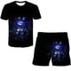 thumbnail image 2 of Moda niño niña cinco noches en Freddy conjuntos de ropa bebé niños niñas juego terrorista camisetas pantalones cortos 2 uds traje Outfits6T Gao Jinjia LED, 2 of 2