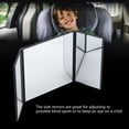 thumbnail image 3 of Espejo de maquillaje NikouMX plegable para coche con instalación sin esfuerzo, 3 of 8