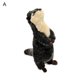 thumbnail image 2 of Shulemin - Juguete con sonido para perros, suave al tacto, para limpiar los dientes, de peluche, simulado de nutria, pato Caragana, juguete de peluche chirriante para perros de interior, 2 of 8