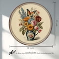 thumbnail image 4 of Wildflower Aluminum Sign 12"x12",Round Vintage Metal Sign for Street Garage Family Cafe Bar Farm Country Bathroom Wall Decor Rustic Spring Decor, 4 of 7
