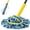 Microfiber Cloth Twist Mop, variant on Self-wringing Twist Mops For Floor Cleaning  Microfiber Mop With 57 " Long Handle Easy Wringing Hardwood Commercial Household Clean (gray Mop)