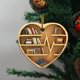 thumbnail image 4 of Adornos de ratón de biblioteca en 2D Decoraciones navideñas de acrílico Adornos de lectura de ratón de biblioteca Adorno de corazón para amantes Lindos adornos de ratón de biblioteca en 2D, 4 of 6