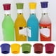 thumbnail image 5 of Yuarrent Tapón de vino Tapón de botella de vino a prueba de polvo de silicona A prueba de fugas Botella de mantenimiento fresco Corcho, café Type2 NO2 Yuarrent HA002670-04, 5 of 6