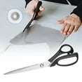 thumbnail image 5 of A 8 Inch Professional Dressmaker Scissors Tailoring Shears For Fabric Cutting Sewing Craft High Carbon Stainless Steel Blade Comfort Grip Handles Sharp Durable, 5 of 6