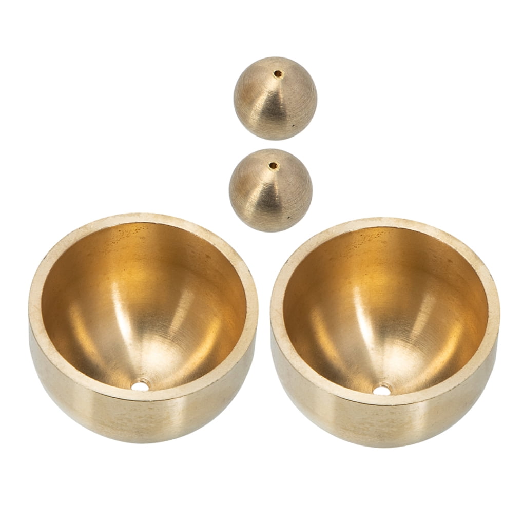 EXHUMKY 2-Pack Metal Door Bells with Trigger, Shopkeeper Style, Easy to Install for Home, Office, and Store Use