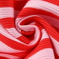 thumbnail image 6 of Bysome Pants For Girls Striped Print Elastic Waist Trousers Casual Girls Pants Size 12-24 Months Red, 6 of 6