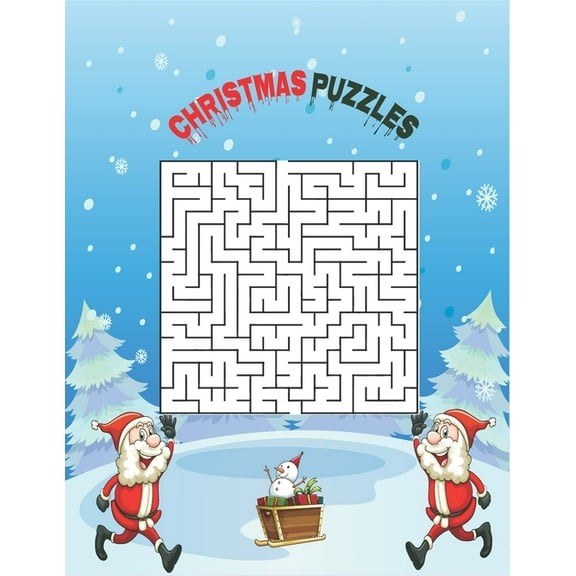 christmas puzzles: Highlights Puzzlemania Activity Books, (Paperback)