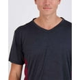 thumbnail image 4 of Real Essentials 5 Pack: Men’s V-Neck Dry-Fit Moisture Wicking Active Athletic Tech Performance T-Shirt, 4 of 7