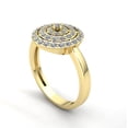 thumbnail image 2 of 0.33ctw Round Brilliant Cut Ladies Bridal Halo Anniversary Engagement Ring Solid 14K Rose, White or Yellow Gold FG VS, 2 of 3