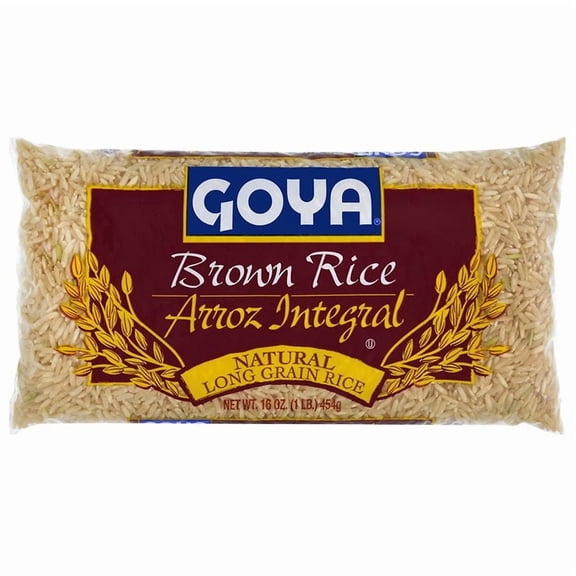 Goya Brown Rice 16. 0oz Pack of 2