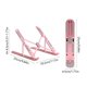 thumbnail image 3 of Soporte plegable regulado para portátil Elevador ajustable de aleación de aluminio - Ergonomía 10 de altura 360° triángulos de rotación - Portátil antideslizante ventilado Plateado negro rosado, 3 of 6