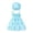 Z122 Light Blue, variant on Mifsaly 2 Piece Dress Sets for Toddler Girls Cute Heart Print Smocked Sleeveless Sundress and Bucket Hat Cute Summer Beach Vacation Casual Matching Outfits