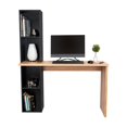 thumbnail image 1 of Escritorio Librero Aston Fresno Europeo y Wengue Virtual Muebles, 1 of 8