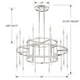 thumbnail image 3 of Crystorama Lighting - 20 Light Chandelier - Chandelier - Aries - 20 Light 2-Tier, 3 of 6