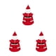 thumbnail image 1 of Greeniant Invierno frío Navidad Ropa para mascotas Mantener caliente Cómodo Traje de Papá Noel Ropa de dibujos animados Accesorio para Type1 NO1, 1 of 6