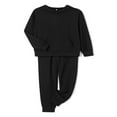 thumbnail image 2 of Women 2 Piece Tracksuits Solid Color Hoodie Sweatshirt and Sweatpants, 2 of 9