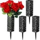 thumbnail image 1 of 4 Pack T Vase For Memorial Rats Fl Cemetery Ers T Flower H Hollow Vase, 1 of 5