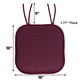 thumbnail image 4 of Cojín para silla Sweet Home Collection, espuma viscoelástica, paquete de 6, 4 of 5