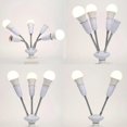 thumbnail image 5 of Universal E27 Lamp Base 85-285V Adjustable Tube LED Light Bulb Extension Lamp Holder 2/3/4/5Head Adapter Conversion Socket, 5 of 5