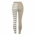 thumbnail image 6 of Guluxicc Women Leggings Stretch Tummy Control High Rise Yoga Pants Striped Halloween Leggings, 6 of 7