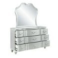 thumbnail image 3 of Landmark Traditional Style  9-Drawer Desser Made With Wood in Silver, 3 of 7