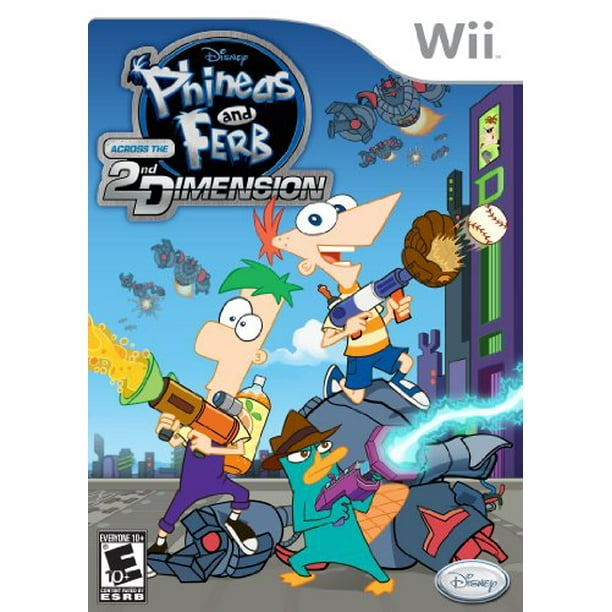 Phinéas et Ferb: à Travers la 2ème Dimension - Nintendo Wii