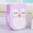 thumbnail image 1 of Lunch Box, Plastic Portable Cartoon Lunch Box Food Safe Microwave Storage Container, 1 of 8