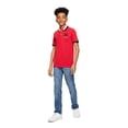 thumbnail image 2 of Polo Tommy Hilfiger para niños, elástico, color rojo hiedra, talla 03, 2 of 4