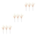 thumbnail image 2 of kurtrusly 3x Low Maintenance Artificial Flowers Enjoy Beautiful Decor Without Hassle orange 3Set, 2 of 6
