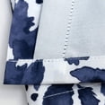 thumbnail image 6 of DriftAway Julia Watercolor Blackout Room Darkening Grommet Lined Thermal Insulated Energy Saving Window Curtains 2 Layers 2 Panels Each Size 56 Inch by 97 Inch Navy, 6 of 8