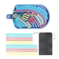 thumbnail image 1 of Tablero de actividades sensoriales de silicona, tablero de actividades para niños y niñas, juguetes para viajar en coche, avión y avión, regalos para Azul, 1 of 8