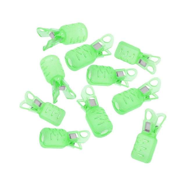 10pcs Squid Jig Hook Protector Shrimp Fishing Jigs Lure Covers Caps Green S