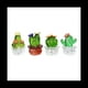 thumbnail image 1 of 4 Piezas de Adornos Interiores para AutomóViles, Figuras ArtíSticas de Cactus, DecoracióN del Hogar, Adornos de Cactus de Plantas en Miniatura para Manualidades de Escritorio A, 1 of 8