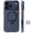 Blue, variant on TORRAS Flagship Q3 Air for iPhone 17 Pro Max Case,Visible Airbag Drop Protection,Hardcore Air Cushion Tech ,Mil-Grade Protection,Fit for MagSafe,360 Rotating Stand Case ,6.9",Horizon Orange