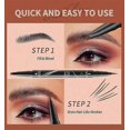 thumbnail image 3 of Hellokiss Liquid Eyebrow Pen,2 in 1 Dual-ended Natural 4 Fork Tip Liquid Eyebrow, 3 of 3