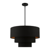 Livex Lighting Sentosa 4-Light Mid-Century Modern Ceiling Lamp Fixture ...