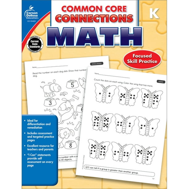 Common Core Connections Common Core Connections Math, Grade K