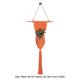 thumbnail image 3 of Tapiz de macramé para decoración de pared, regalo, arte de pared de macramé para decoración del hogar (naranja), 3 of 6