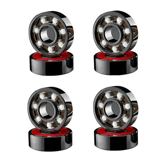 8Pcs Ceramic Bearings High Speed Wear  for Skate Skateboard Wheel Roller Skate Bearings