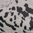 thumbnail image 4 of Alvantor Animal Ottoman Footrest Modern Velvet Cow-Shaped Ottoman for Living Room, Bedroom Black, 4 of 7