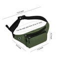 thumbnail image 5 of Fanny Pack for Women Men,Crossbody Fanny Pack Water Resistant Sports Waist Bag Pack, Belt Bag for Travel Hiking Running, 5 of 7