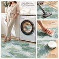 thumbnail image 4 of CHITOOMA 8'x10' Area Rugs for Living Room, Machine Washable Abstract Distressed Rugs Indoor Neutral Carpet Rugs for Bedroom Dining Room Office with Non-Slip Backing, Stain Resistant, Green, 4 of 10