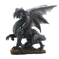 thumbnail image 2 of Mythical Black Dark Dragon Fantasy Figurine, 2 of 2
