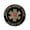 Antique Bronze with Black Enamel, variant on Zorratin Emotional Support Vehicle 3D Metal Car Emblem, Silver, 2.4"