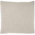 thumbnail image 1 of Nourison Life Styles Quilted Chevron Ivory Decorative Throw Pillow , 22"X22", 1 of 5