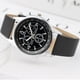 thumbnail image 1 of Reloj de cuarzo para hombre, relojes para hombre, relojes de tres esferas, reloj de cuarzo para hombre, reloj con correa de cristal azul, reloj para hombre, 1 of 5