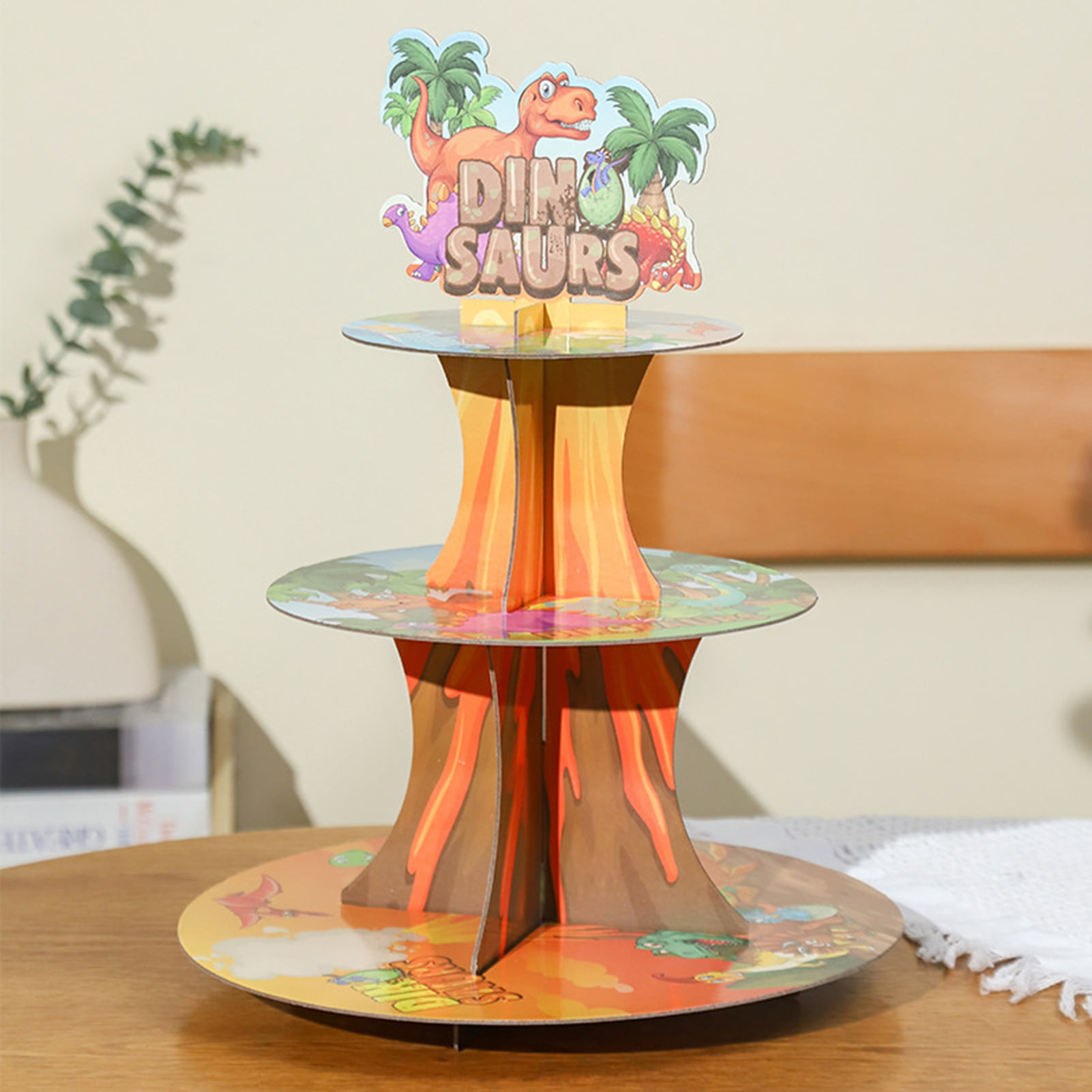 15cm Clear Acrylic Fillable Cake Stand Cake Tillers Decoration For Baking  Tools - Walmart.com