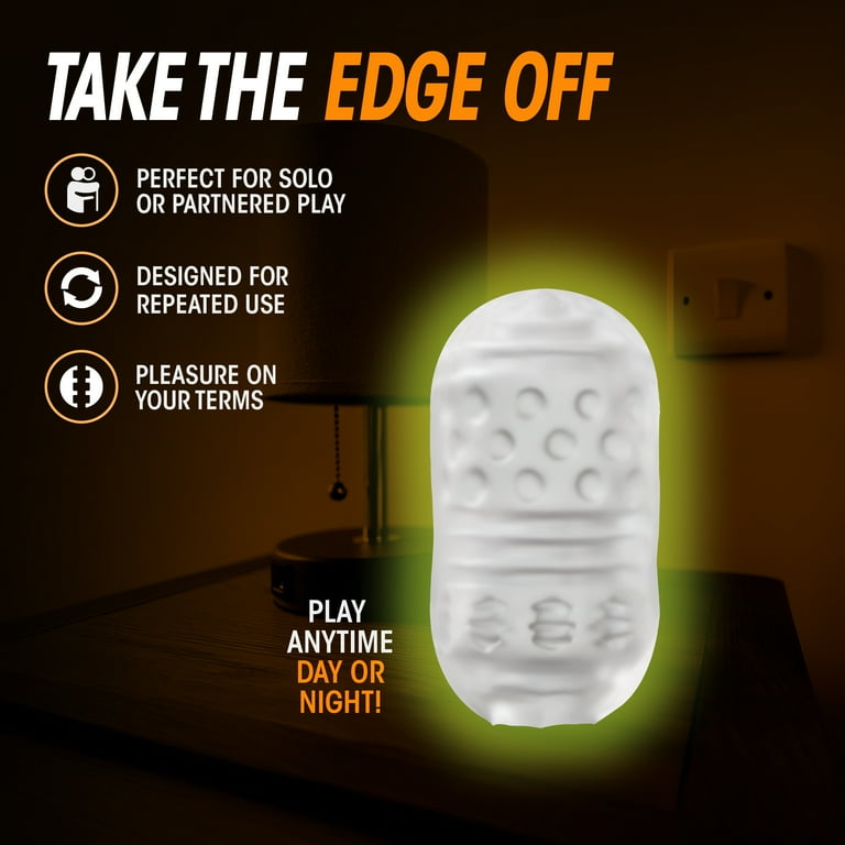 Blush Rize AddeBoy Glow In The Dark Pocket Stroker Male Masturbator Adult Sex  Toy
